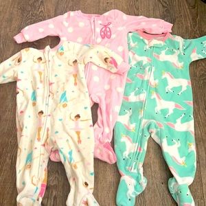 Baby footie pajamas